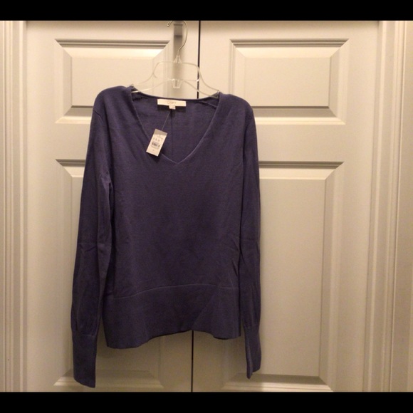 Blue, size medium tall, Loft sweater - Picture 2 of 3